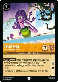 Celia Mae - Friendly Receptionist | Attack of the Vine! | Uncommon | Cold Foil | #6/207