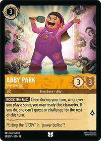 Abby Park - Over the Top | Attack of the Vine! | Uncommon | Cold Foil | #14/207