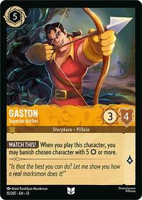 Gaston - Superior Archer | Attack of the Vine! | Uncommon | Normal | #15/207