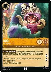 Boo - In Disguise | Attack of the Vine! | Uncommon | Cold Foil | #19/207