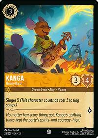 Kanga - Hunny Bard | Attack of the Vine! | Common | Normal | #23/207