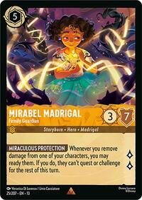 Mirabel Madrigal - Family Guardian | Attack of the Vine! | Rare | Normal | #25/207