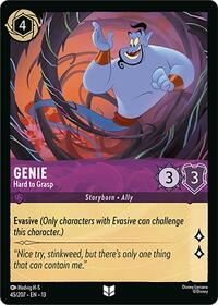 Genie - Hard to Grasp | Attack of the Vine! | Uncommon | Cold Foil | #45/207