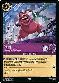 Pain - Running with Scissors | Attack of the Vine! | Common | Cold Foil | #48/207