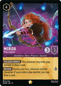 Merida - Wisp Conjurer | Attack of the Vine! | Legendary | Cold Foil | #50/207