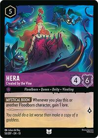 Hera - Created by the Vine | Attack of the Vine! | Uncommon | Normal | #55/207
