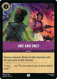 One and Only | Attack of the Vine! | Uncommon | Cold Foil | #67/207