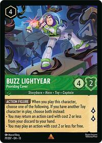 Buzz Lightyear - Providing Cover | Attack of the Vine! | Rare | Normal | #77/207