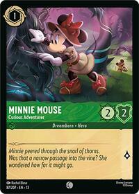 Minnie Mouse - Curious Adventurer | Attack of the Vine! | Common | Normal | #87/207