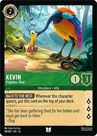 Kevin - Flightless Bird | Attack of the Vine! | Uncommon | Cold Foil | #88/207