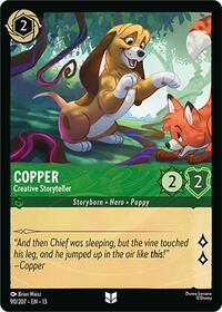 Copper - Creative Storyteller | Attack of the Vine! | Uncommon | Normal | #90/207
