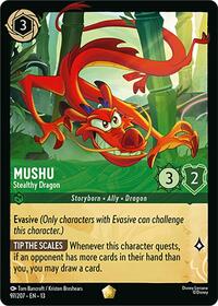 Mushu - Stealthy Dragon | Attack of the Vine! | Legendary | Normal | #97/207