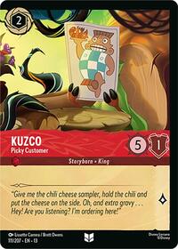 Kuzco - Picky Customer (Foil) | Attack of the Vine! | Uncommon | Cold Foil | #111/207