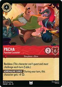 Pacha - Panicked Customer | Attack of the Vine! | Uncommon | Normal | #118/207