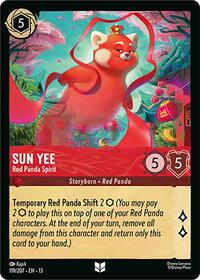 Sun Yee - Red Panda Spirit | Attack of the Vine! | Uncommon | Normal | #119/207