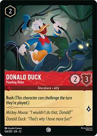 Donald Duck - Vineling Rider | Attack of the Vine! | Common | Cold Foil | #124/207