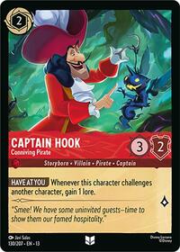 Captain Hook - Conniving Pirate 130/207 Uncommon