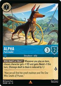 Alpha - Pack Leader | Attack of the Vine! | Rare | Cold Foil | #151/207