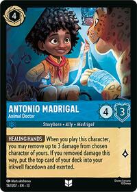Antonio Madrigal - Animal Doctor | Attack of the Vine! | Uncommon | Cold Foil | #157/207