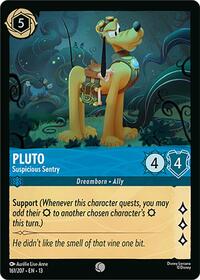 Pluto - Suspicious Sentry 161/204 Common