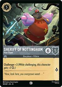 Sheriff of Nottingham - Vine Slayer | Attack of the Vine! | Common | Cold Foil | #181/207