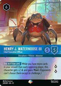 Henry J. Waternoose III - Chief Executive Officer (Epic) 220/207 Epic Holofoil