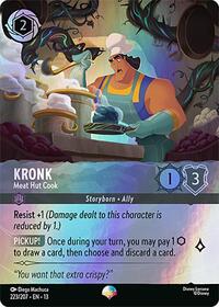 Kronk - Meat Hut Cook (Epic) 223/207 Epic Holofoil