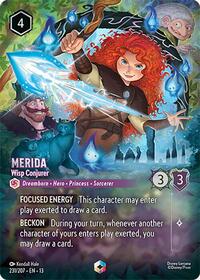 Merida - Wisp Conjurer (Enchanted) 231/207 Enchanted Holofoil