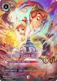Peter Pan & Tinker Bell - Fast Friends (Enchanted) 233/207 Enchanted Holofoil