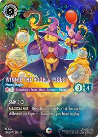 Winnie the Pooh & Piglet - Hunny Mages (Enchanted) | Attack of the Vine! | Enchanted | Holofoil | #234/207