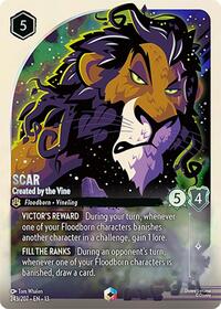 Scar - Created by the Vine (Enchanted) | Attack of the Vine! | Enchanted | Holofoil | #243/207