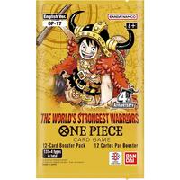One Piece Card Game: The World's Strongest Warriors Booster Pack