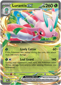 Lurantis ex - 004/084 | ME05: Pitch Black | Double Rare | Holofoil | #004/084