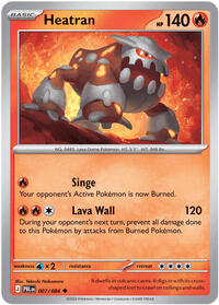 Heatran | ME05: Pitch Black | Uncommon | Normal | #007/084