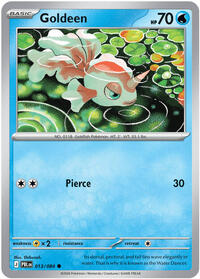 Goldeen - 013/084 | ME05: Pitch Black | Common | Normal | #013/084