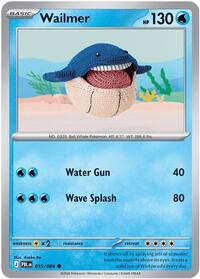 Wailmer | ME05: Pitch Black | Common | Normal | #015/084