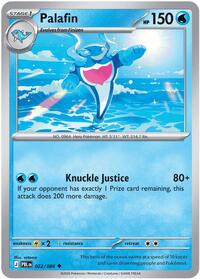Palafin | ME05: Pitch Black | Uncommon | Reverse Holofoil | #022/084