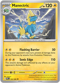 Manectric - 024/084 | ME05: Pitch Black | Uncommon | Normal | #024/084