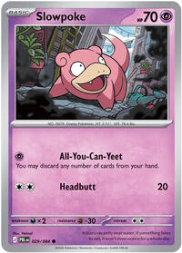 Slowpoke | ME05: Pitch Black | Common | Reverse Holofoil | #029/084