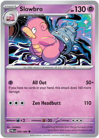 Slowbro - 030/084 | ME05: Pitch Black | Uncommon | Reverse Holofoil | #030/084