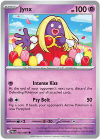 Jynx | ME05: Pitch Black | Common | Reverse Holofoil | #032/084