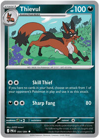 Thievul - 054/084 | ME05: Pitch Black | Uncommon | Normal | #054/084