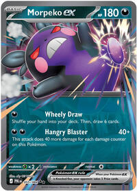 Morpeko ex - 055/084 | ME05: Pitch Black | Double Rare | Holofoil | #055/084
