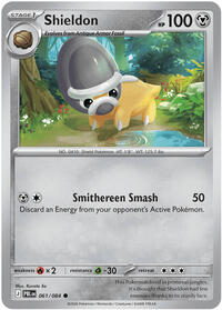 Shieldon | ME05: Pitch Black | Common | Normal | #061/084