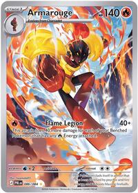Armarouge - 086/084 | ME05: Pitch Black | Illustration Rare | Holofoil | #086/084