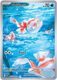 Goldeen - 087/084 | ME05: Pitch Black | Illustration Rare | Holofoil | #087/084