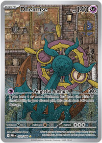 Dhelmise - 091/084 | ME05: Pitch Black | Illustration Rare | Holofoil | #091/084