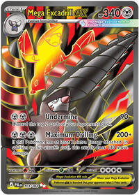 Mega Excadrill ex - 103/084 | ME05: Pitch Black | Ultra Rare | Holofoil | #103/084