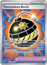 Tremendous Bomb - 113/084 | ME05: Pitch Black | Ultra Rare | Holofoil | #113/084