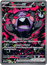 Morpeko ex - 117/084 | ME05: Pitch Black | Special Illustration Rare | Holofoil | #117/084